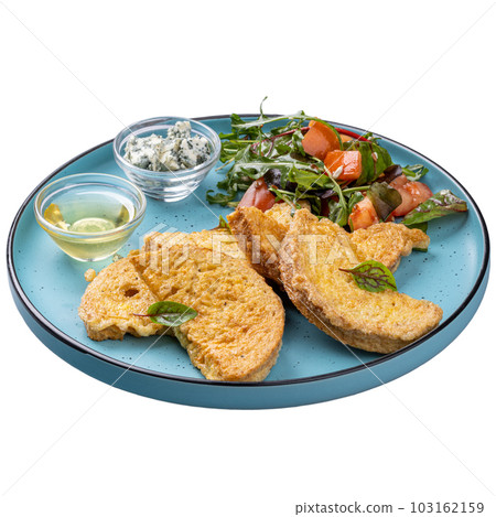 Eggy bread restaurant menu concept Eggy bread restaurant menu concept 103162159