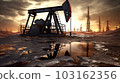 Oil refining and production plants , Energy storage system. Automated manufacturing facility. generated AI  103162356