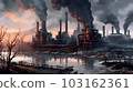 Oil refining and production plants , Energy storage system. Automated manufacturing facility. generated AI  103162361
