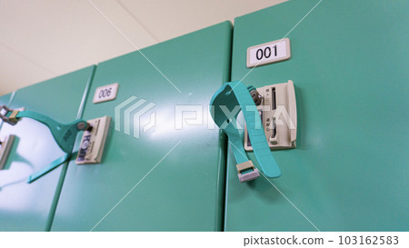 lockers in pool changing room lockers in pool changing room 103162583