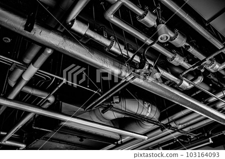 Plant plumbing and valves 103164093