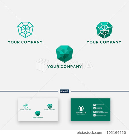 simple luxury jewelry diamond logo line green simple luxury jewelry diamond logo line green 103164330