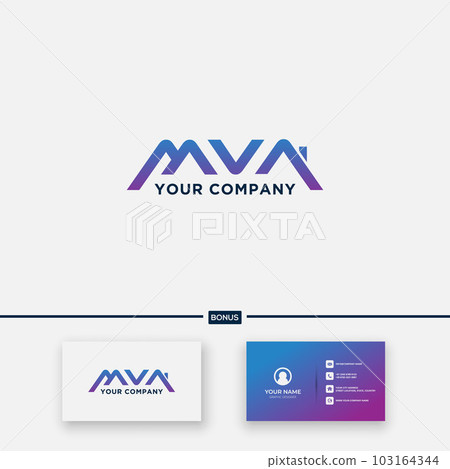 Abstract simple letter A and home logo design 103164344