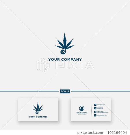 vintage smoking paper logo retro illustration 103164494