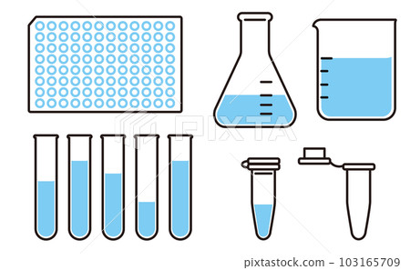 Experimental equipment (beakers, Erlenmeyer flasks, microtubes, test tubes, microplates) Experimental equipment (beakers, Erlenmeyer flasks, microtubes, test tubes, microplates) 103165709