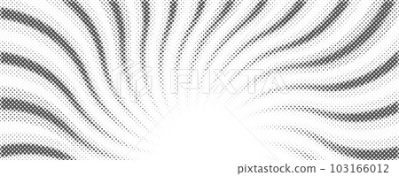 Sun rays halftone background. White and grey radial swirl abstract comic pattern. Vector explosion abstract lines backdrop Sun rays halftone background. White and grey radial swirl abstract comic pattern. Vector explosion abstract lines backdrop 103166012