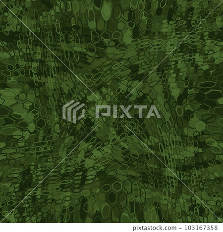 Military camouflage hexagonal netting seamless vector pattern background 103167358