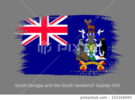 South Georgia island official flag 103168093