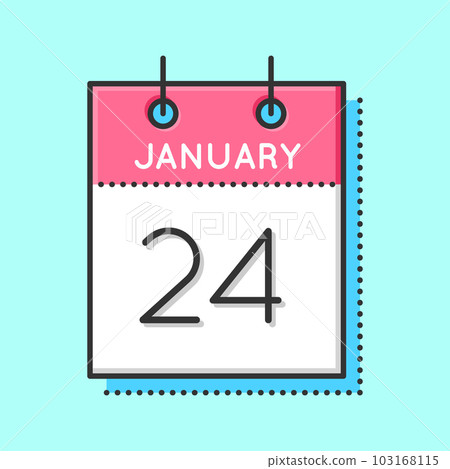 Vector Calendar Icon 103168115