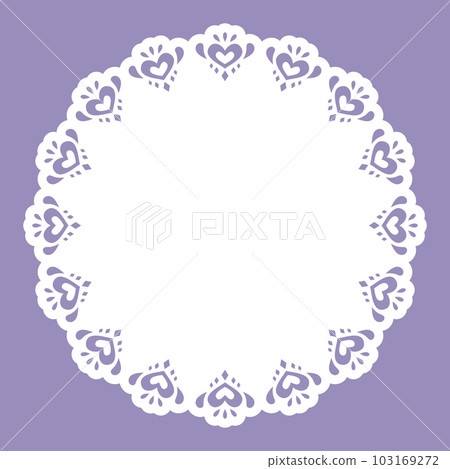 Heart lace frame material Heart lace frame material 103169272