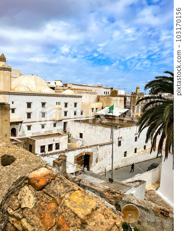 Top view of the Palace of the Dey in Casbah of Algiers. High quality photo Top view of the Palace of the Dey in Casbah of Algiers. High quality photo 103170156