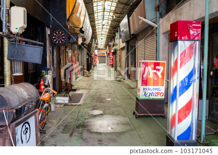 [Meirin Shopping Street] Showa retro shopping street next to the station 103171045