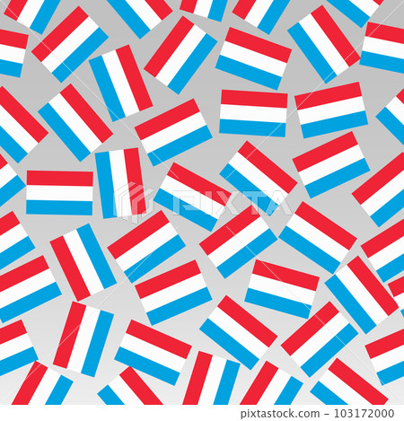 Pattern with flag of Luxembourg. Colorful illustration with flags for background. Seamless pattern with flag of Luxembourg. Pattern with flag of Luxembourg. Colorful illustration with flags for background. Seamless pattern with flag of Luxembourg. 103172000