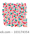 馬賽克矢量素材 103174354