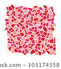 馬賽克矢量素材 103174358