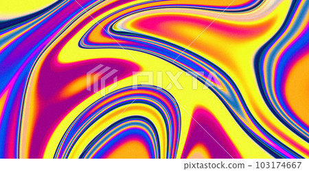 Liquid color flow vibrant background, noise texture effect, yellow red purple blue color flow abstract pattern Liquid color flow vibrant background, noise texture effect, yellow red purple blue color flow abstract pattern 103174667