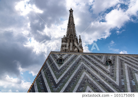 St. Stephen Cathedral Stephansdom in Stephansplatz in Vienna Austria St. Stephen Cathedral Stephansdom in Stephansplatz in Vienna Austria 103175005