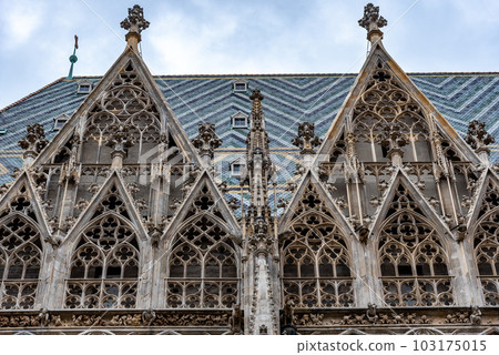 St. Stephen Cathedral Stephansdom in Stephansplatz in Vienna Austria St. Stephen Cathedral Stephansdom in Stephansplatz in Vienna Austria 103175015