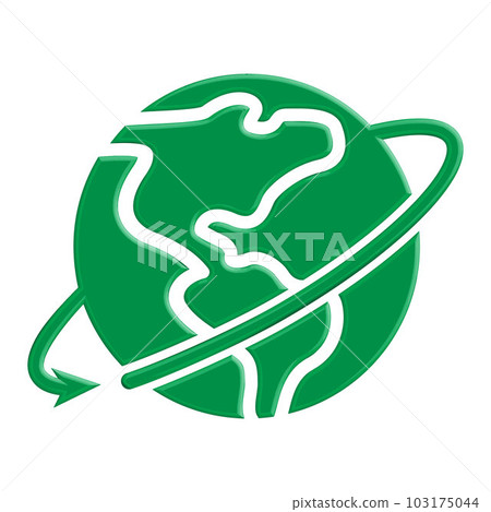 Illustration Vector graphic of globe icon 103175044