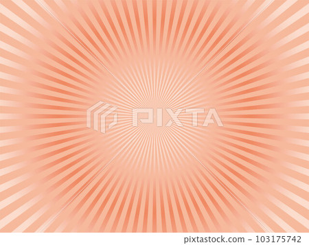 發出強光的圖像的集中線背景_紅色 103175742