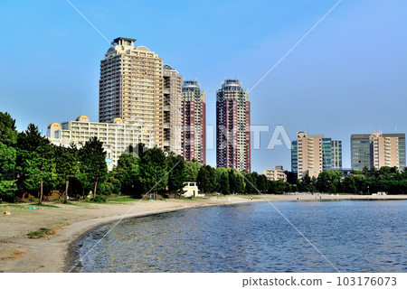 從台場公園眺望台場海濱公園 103176073