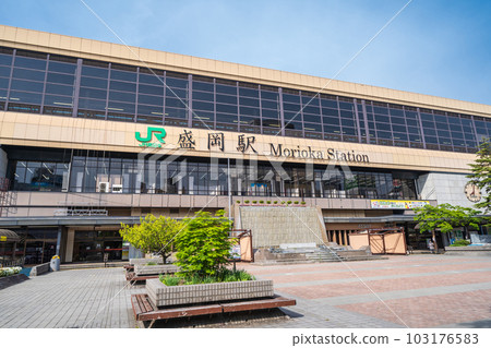"Iwate Prefecture" JR Morioka Station, East Exit "Iwate Prefecture" JR Morioka Station, East Exit 103176583