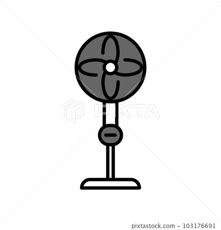 Illustration Vector Graphic of Stand Fan icon 103176691