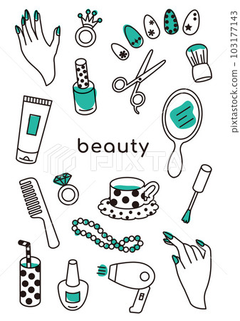 美甲插畫集 美甲插畫集 103177143