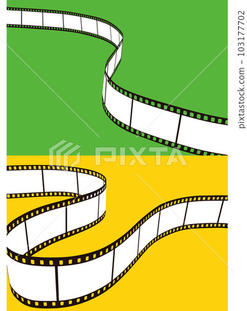 負片插畫素材電影膠片 負片插畫素材電影膠片 103177702