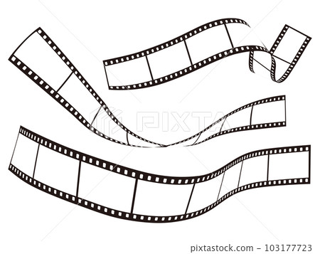 負片插畫素材電影膠片 負片插畫素材電影膠片 103177723