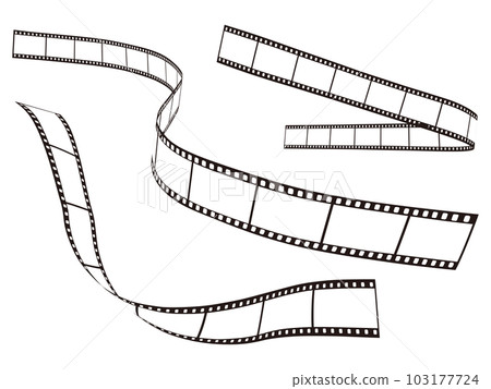 負片插畫素材電影膠片 負片插畫素材電影膠片 103177724