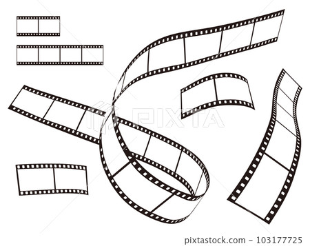 Negative film illustration material movie film Negative film illustration material movie film 103177725