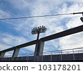 Night game lighting (baseball field) 103178201