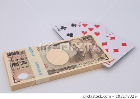 Image of big profit in gambling 103178329