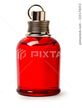 A Bottle of Perfume isolated 103178453