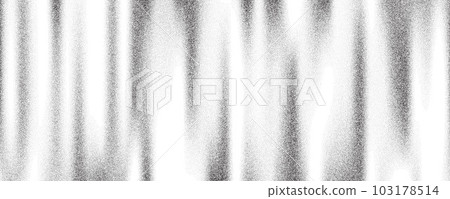 Noise lines pattern with gradient. Grainy stripes on white background. Stippled grunge spray with sand effect. Vector retro illustration. 103178514