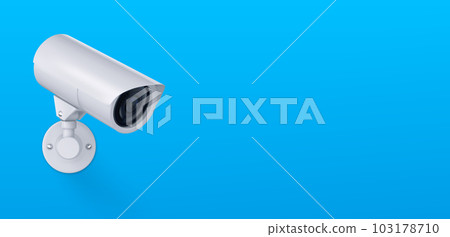 3d vector white safety security video spy camera 3d vector white safety security video spy camera 103178710