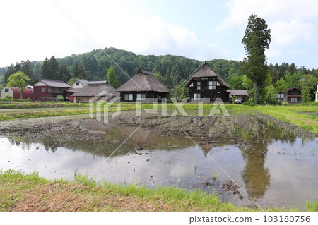 Niigata Kashiwazaki Rural scenery of Oginoshima village 103180756