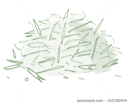 Bagasse illustration, hand drawn natural style. 103180954