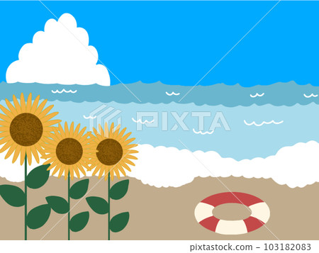 海的例證 103182083