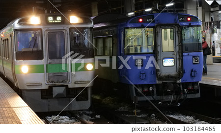 JR Hokkaido Kiha 183 series railroad train limited express JR Hokkaido Kiha 183 series railroad train limited express 103184465