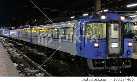 JR Hokkaido Kiha 183 series railroad train limited express JR Hokkaido Kiha 183 series railroad train limited express 103184466