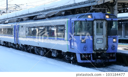 JR Hokkaido Kiha 183 series railroad train limited express JR Hokkaido Kiha 183 series railroad train limited express 103184477