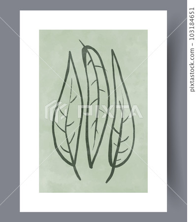 Still life leaflets autumn tree wall art print 103184651