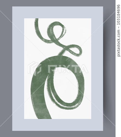 Abstract stripe minimalistic wall art print Abstract stripe minimalistic wall art print 103184696
