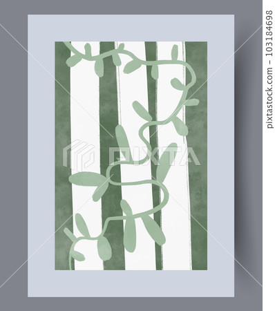 Still life plant curly lattice wall art print 103184698
