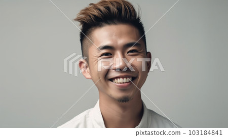 Young Asian male portrait/face (Generative AI) 103184841