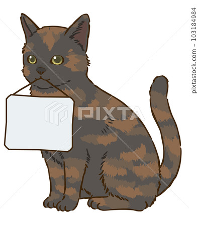 拿著留言板的貓（銹） 103184984