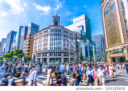 Two weeks after the transition to 5 types of Tokyo cityscape in Japan ... Ginza also has more manless ... "De-corona" = May 21 (Hokoten implementation) Two weeks after the transition to 5 types of Tokyo cityscape in Japan ... Ginza also has more manless ... "De-corona" = May 21 (Hokoten implementation) 103185930