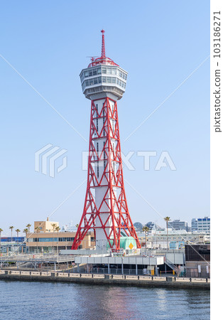 福岡縣福岡市福岡代表性旅遊景點博多港塔及周邊街道 103186271